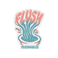 Flush Sticker by Aqua Baby