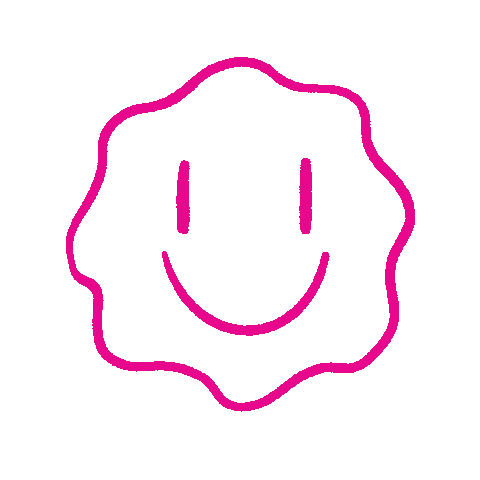 Happy Pink Sticker