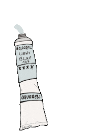 Watercolor Sticker