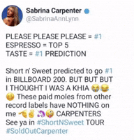 Nicki Minaj Sabrina GIF