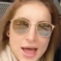 Happy Birthday Glasses GIF