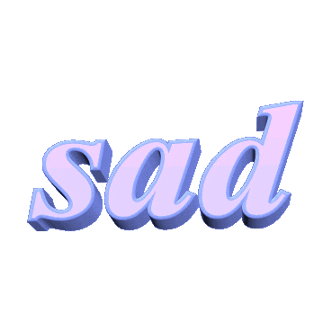 sad work Sticker