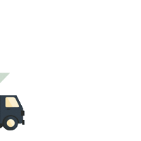 Delivery Truck Sticker by Brosa Design