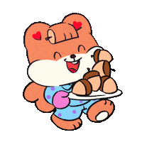 Excited Oh Happy Day Sticker