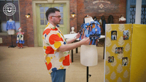 Art Celebrate GIF by The Great British Sewing Bee