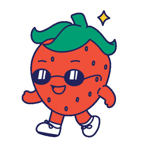 Happy Walking Sticker by wehkid