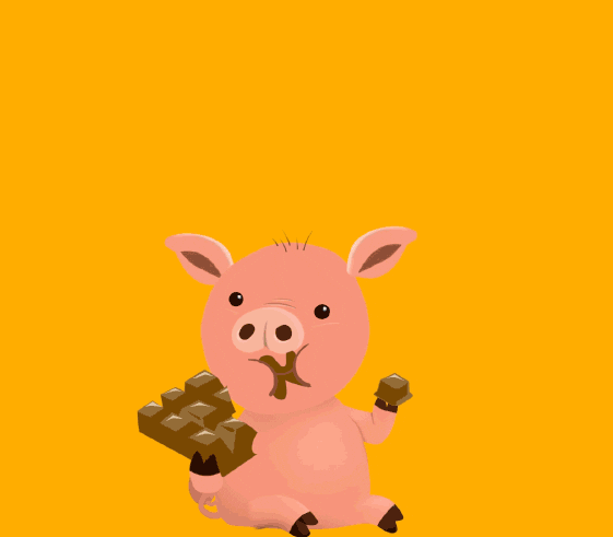 HannahtheSpanner giphyupload chocolate pig farm GIF