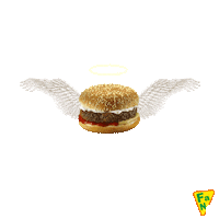 Angel Burger Sticker by Pizza Fan