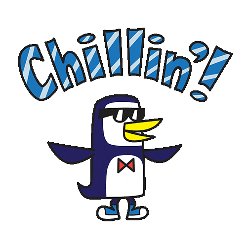 Cartoon Chilling Sticker by joeyahlbum
