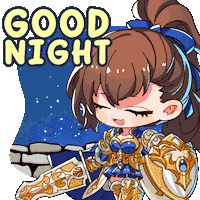 Good Night Sleeping GIF by FreeNFT