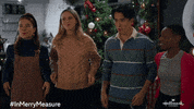 Christmas Singing GIF by Hallmark Channel
