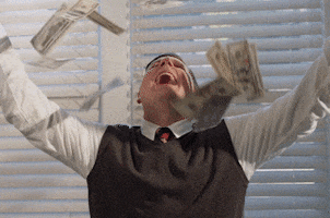 Make It Rain Money GIF by Joel Byars
