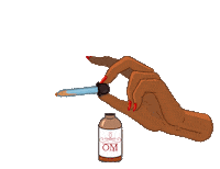 Bath Wellness Sticker by OM_EDIBLES