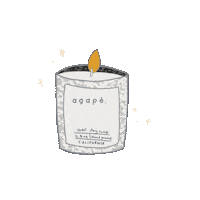 Candle Sticker by Shop Agapé Candles