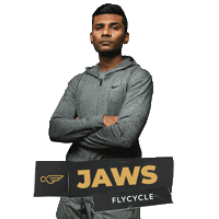 Jaws Flyfam Sticker by flyproject.co