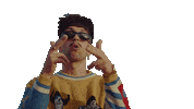 Hip Hop Wow Sticker by Bejo Flow