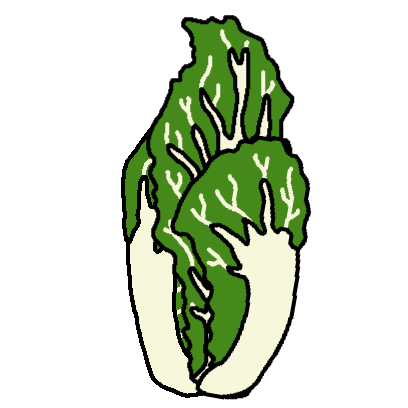 Vegetable Ok Sticker