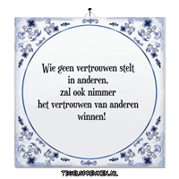 Humor Respect Sticker by Tegelspreuken.nl