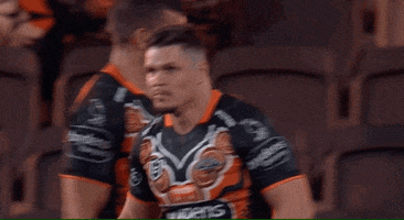 Celebrate Hi-Five GIF by Wests Tigers