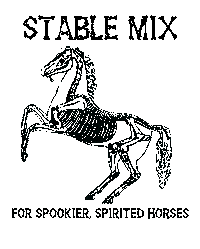 Logo Halloween Sticker by Elk Grove Milling Stable Mix