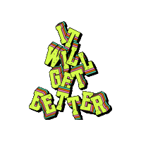 Better Times Hope Sticker by Jennifer Greenhill