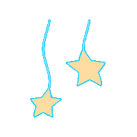Estrellas Sticker by PijamasSonare