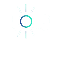 Gradient Projection Sticker by aelion