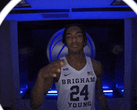 Byu Basketball Knight GIF by BYU Cougars