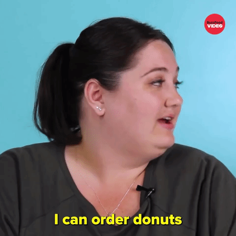 I Can Order Donuts On My Phone