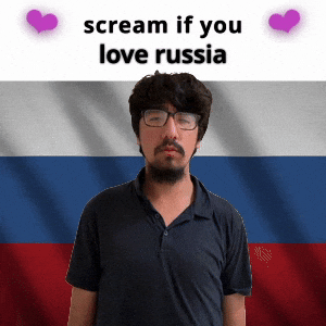 (silent) scream if you love russia