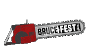 Evil Dead Chainsaw Sticker by AEG Presents