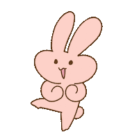 YuiFujino うさぎ yuiton ゆいとん 藤野結衣 Sticker