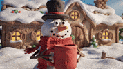 Let It Snow Christmas GIF by GT8Studios