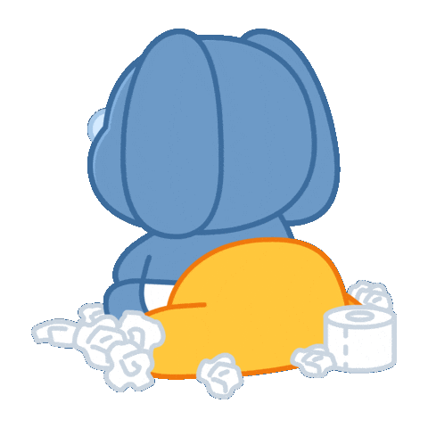 콧물 Sticker by antomignon