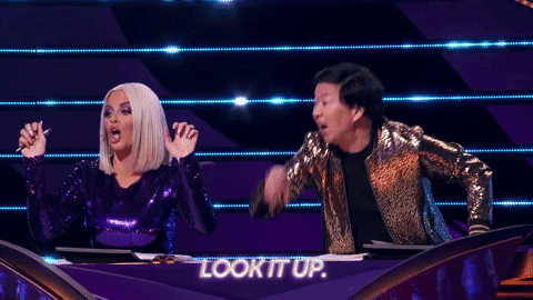 Look It Up Nicole Scherzinger GIF by The Masked Singer