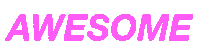 Awesome Awe Sticker