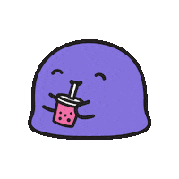 Happy Bubble Tea Sticker by Bad Oven