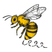 Makeup Bee Sticker by Smart Maquillaje