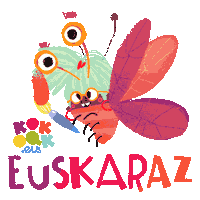 kokoakgara butterfly paint brush pintura Sticker