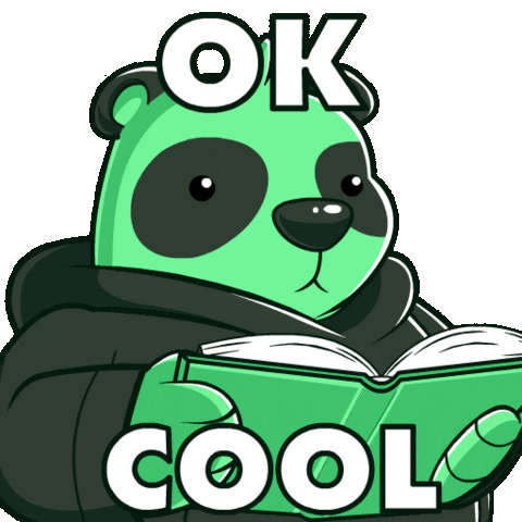 Reading Ok Sticker by SuperVerse