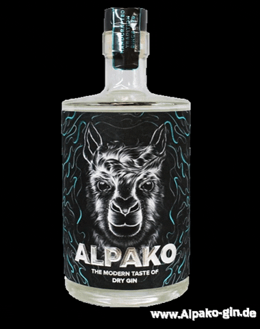 Alpako-Gin giphygifmaker gin gintonic drygin GIF