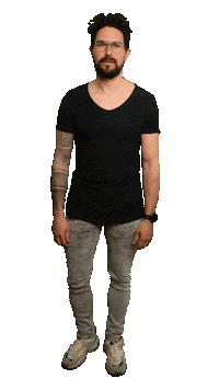 Stefan Was Soll Das Sticker by Carmen and Ingo Photography