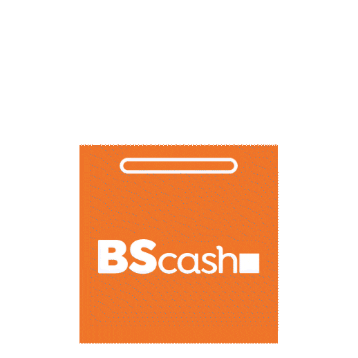 bscash bscash bs cash Sticker