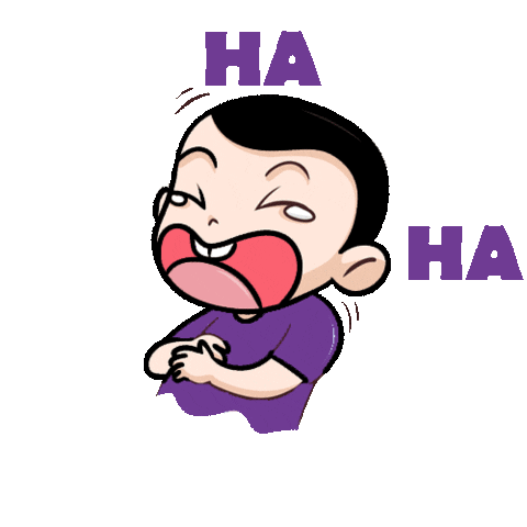Laugh Laughing Sticker by Potboy Groceries