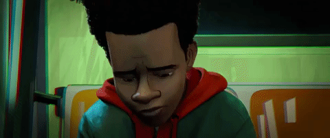 Train Riding GIF by Spider-Man: Into The Spider-Verse