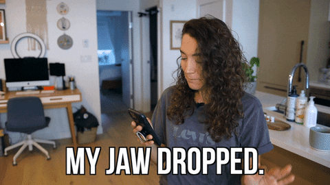 Jaw Dropped Wow GIF by Alayna Joy