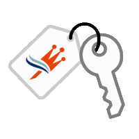 Sleutel Sticker by PanArt