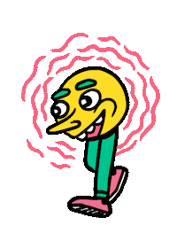 Happy Sun Sticker by Killer Acid