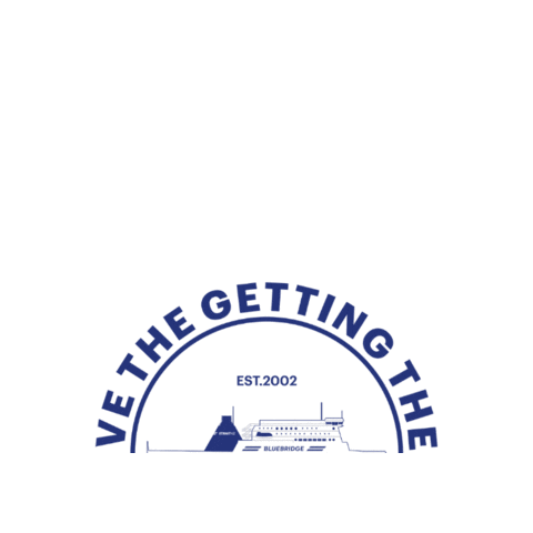Bluebridgeferry giphygifmaker boat ship new zealand Sticker