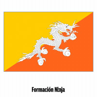 Bhutan Flag GIF by Formación Ninja